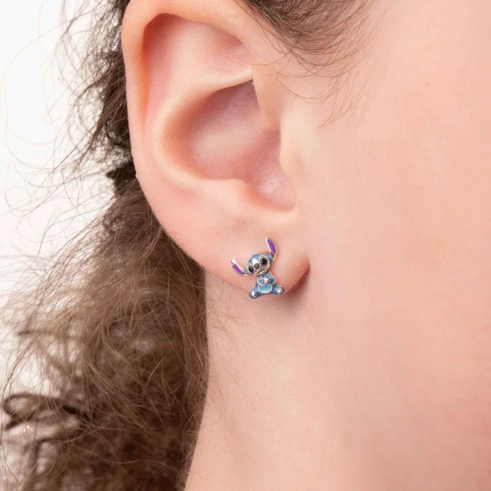 Orecchini bambina Disney "Stitch" in argento smaltato ES00037SRHL.CS