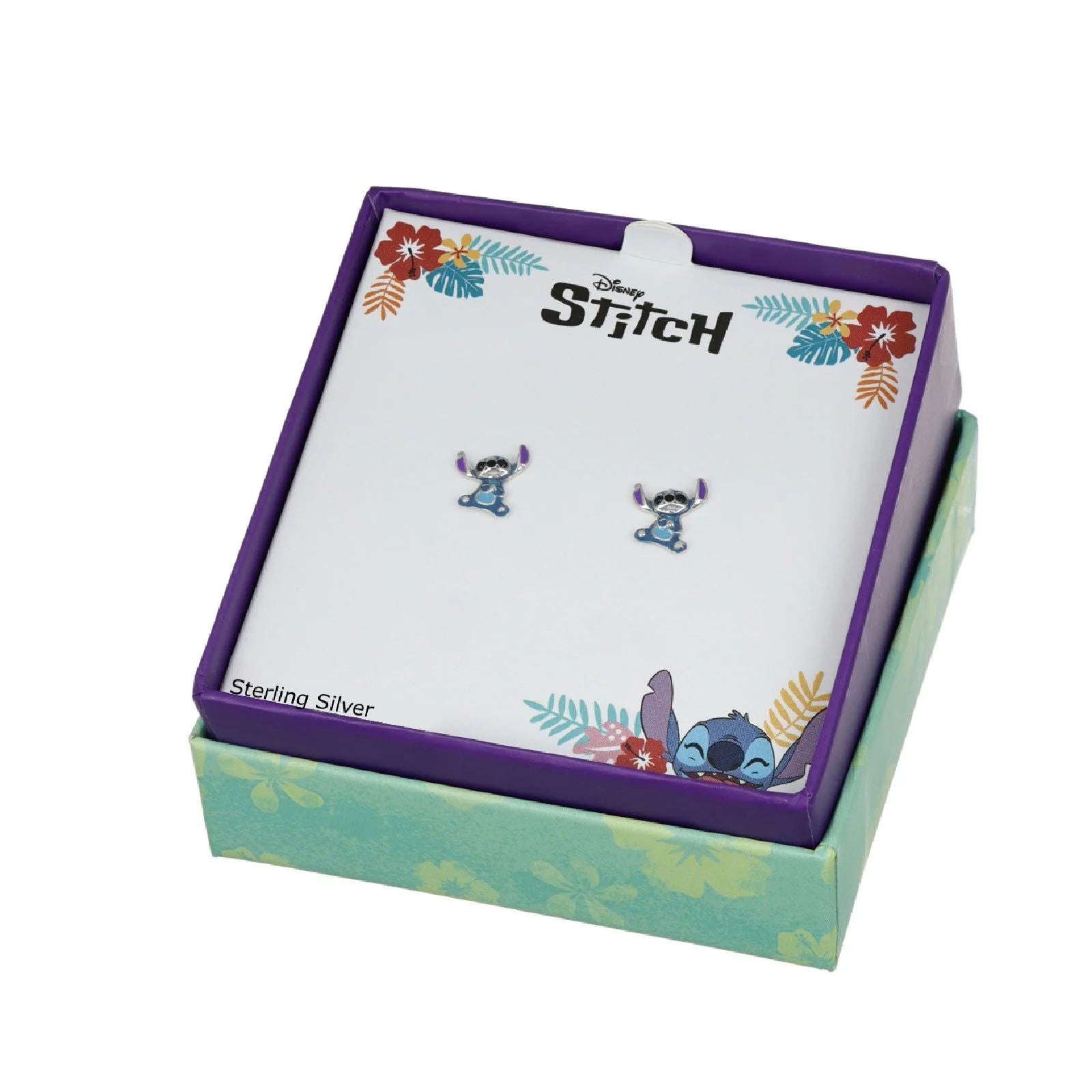 Orecchini bambina Disney "Stitch" in argento smaltato ES00037SRHL.CS