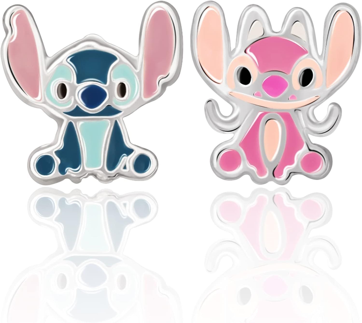 Orecchini bambina Disney "Stitch" in argento smaltato ES00088SL.CS