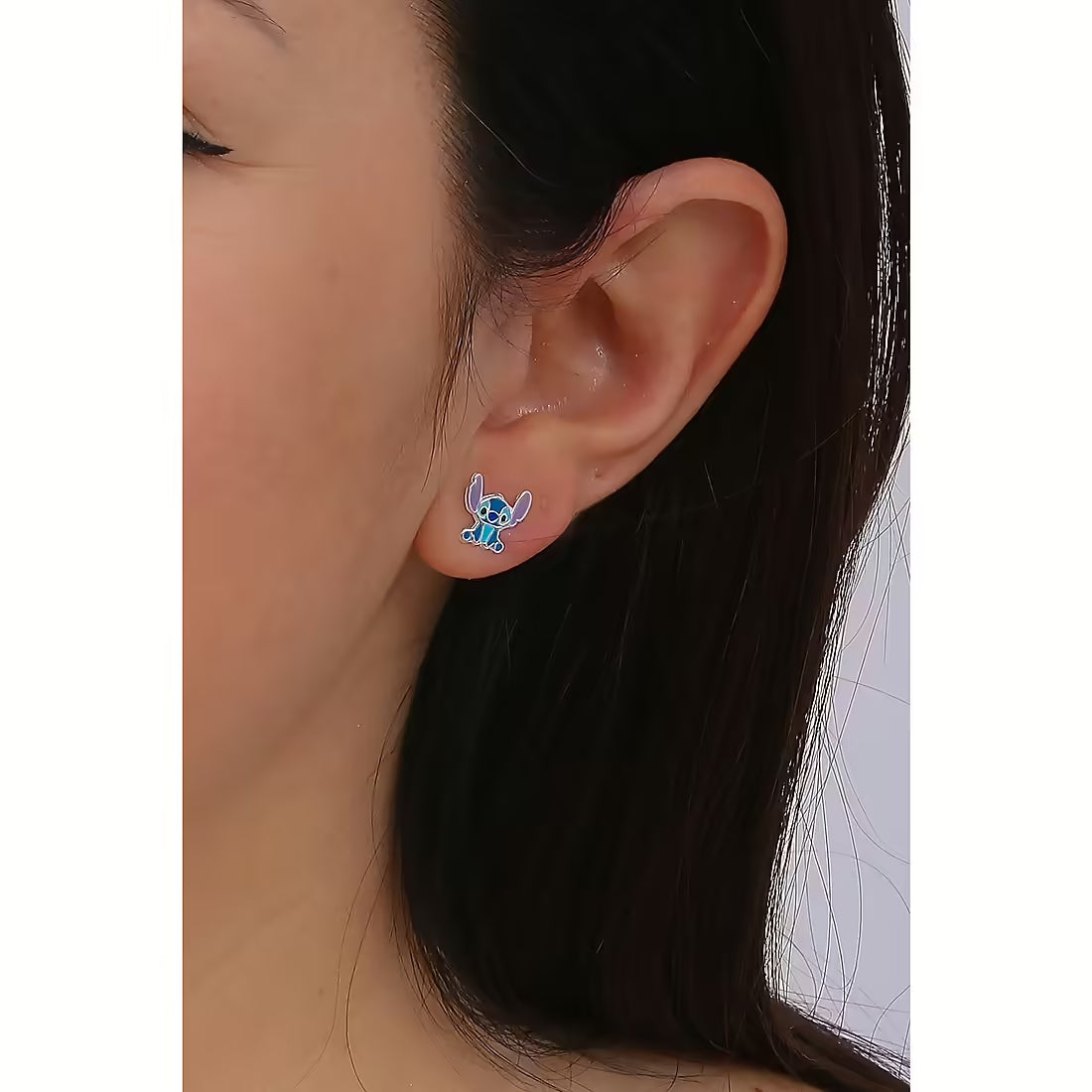 Orecchini bambina Disney "Stitch" in argento smaltato ES00089SL.CS