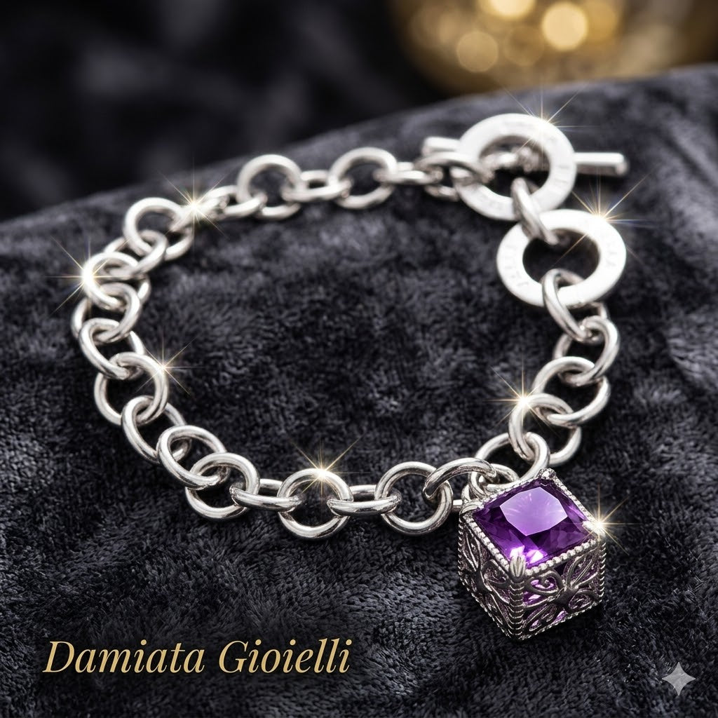 Bracciale donna Fibi Gioielli in bronzo e cristalli F/108
