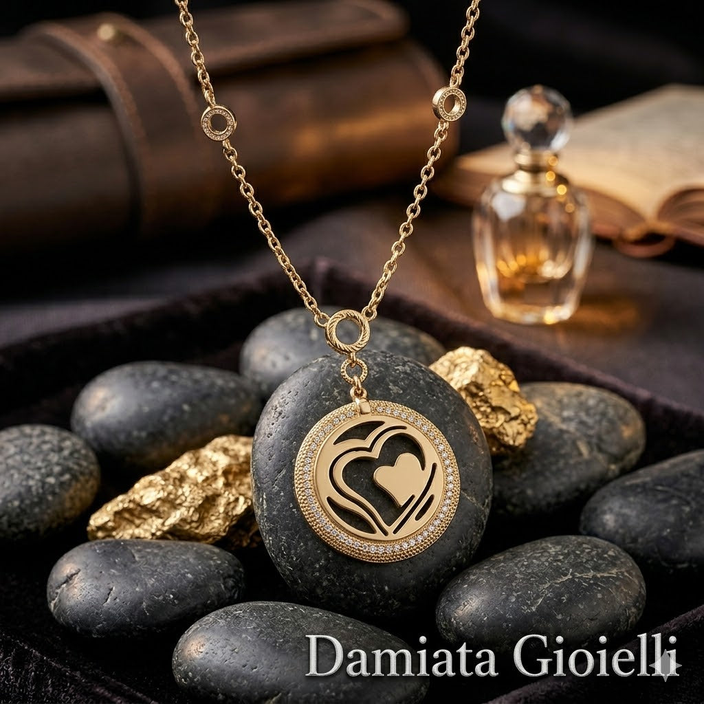 Collana donna Fibi Gioielli in bronzo con pendente FC361-G