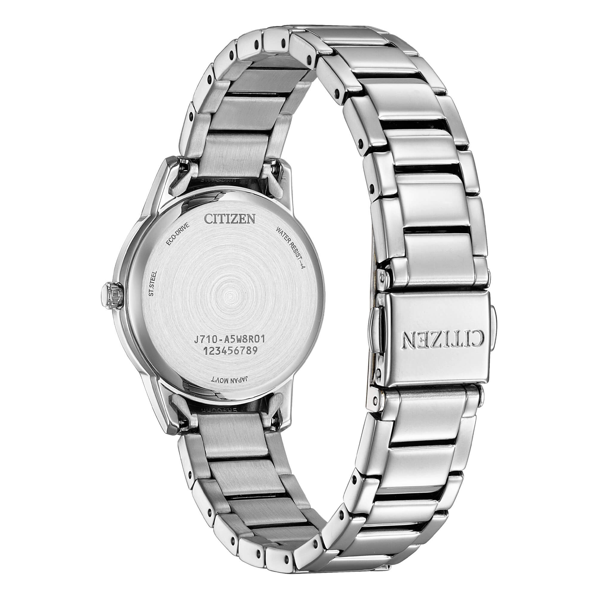 Orologio solo tempo Citizen donna "Lady" in acciaio FE1241-71X