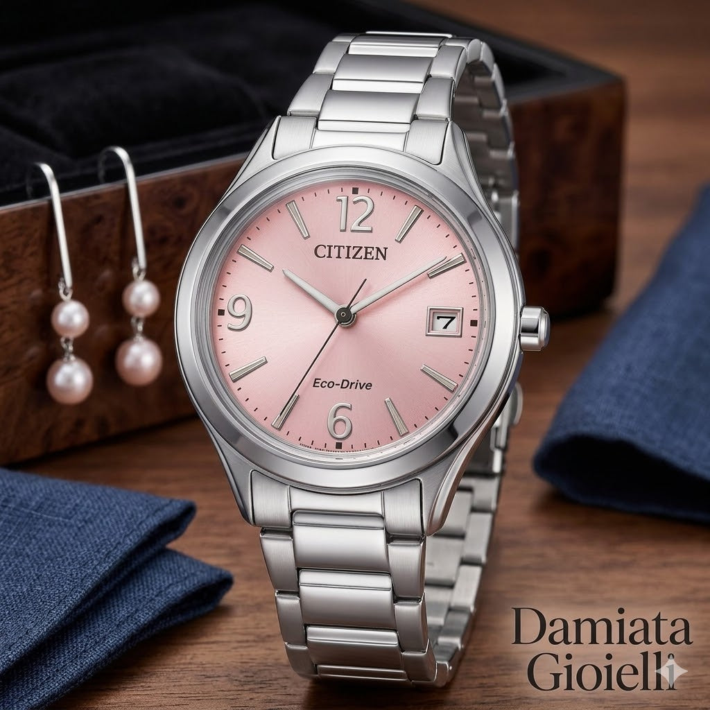 Orologio Citizen donna collezione "OF" in acciaio ref. FE6121-67X