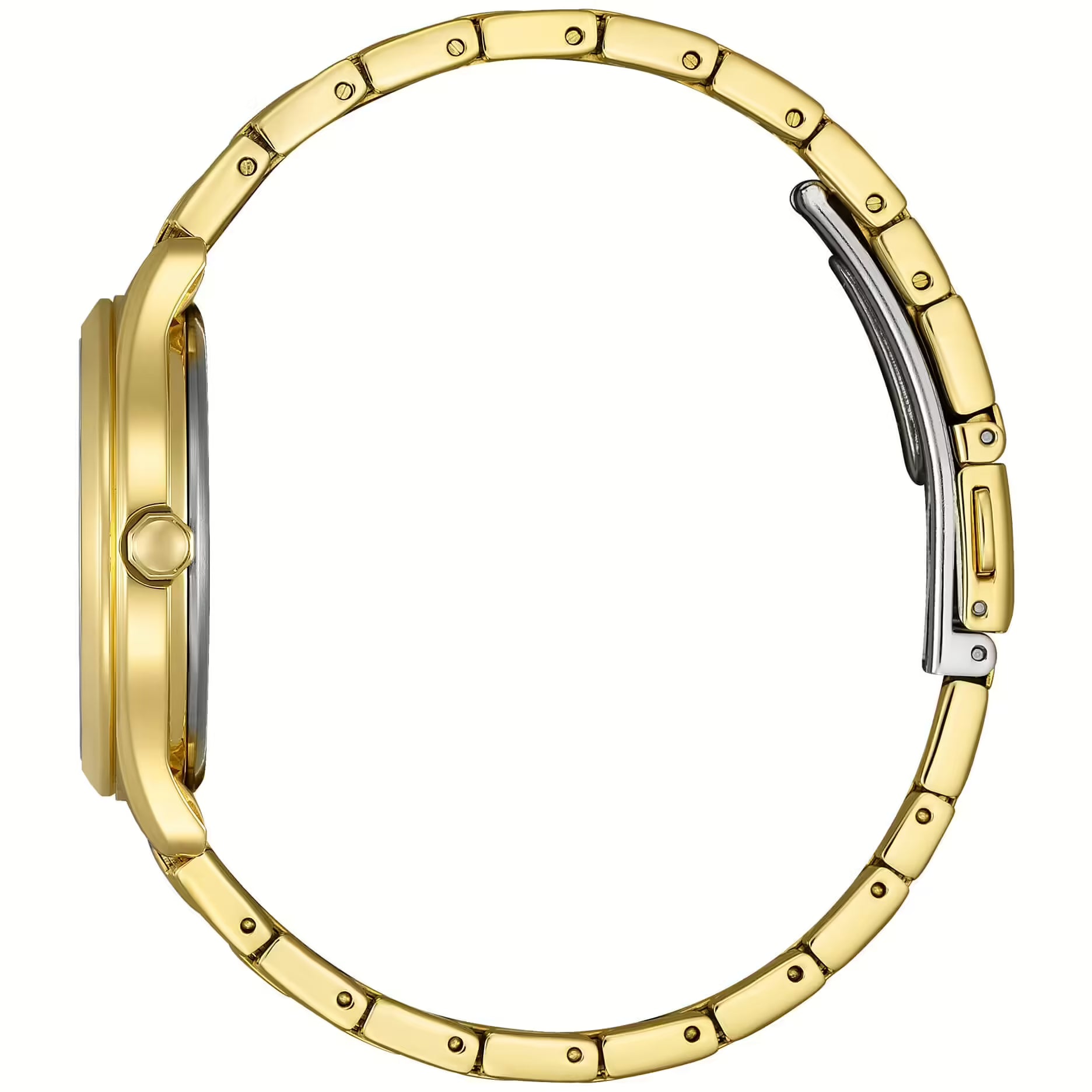 Orologio Citizen donna collezione "OF" in acciaio dorato ref. FE6122-64X