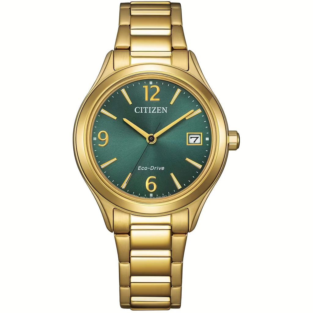 Orologio Citizen donna collezione "OF" in acciaio dorato ref. FE6122-64X