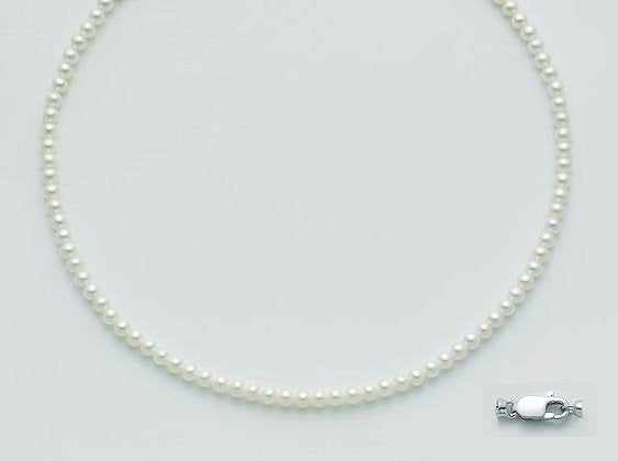 Collana filo di perle Comete donna in oro 18 carati FWQ105