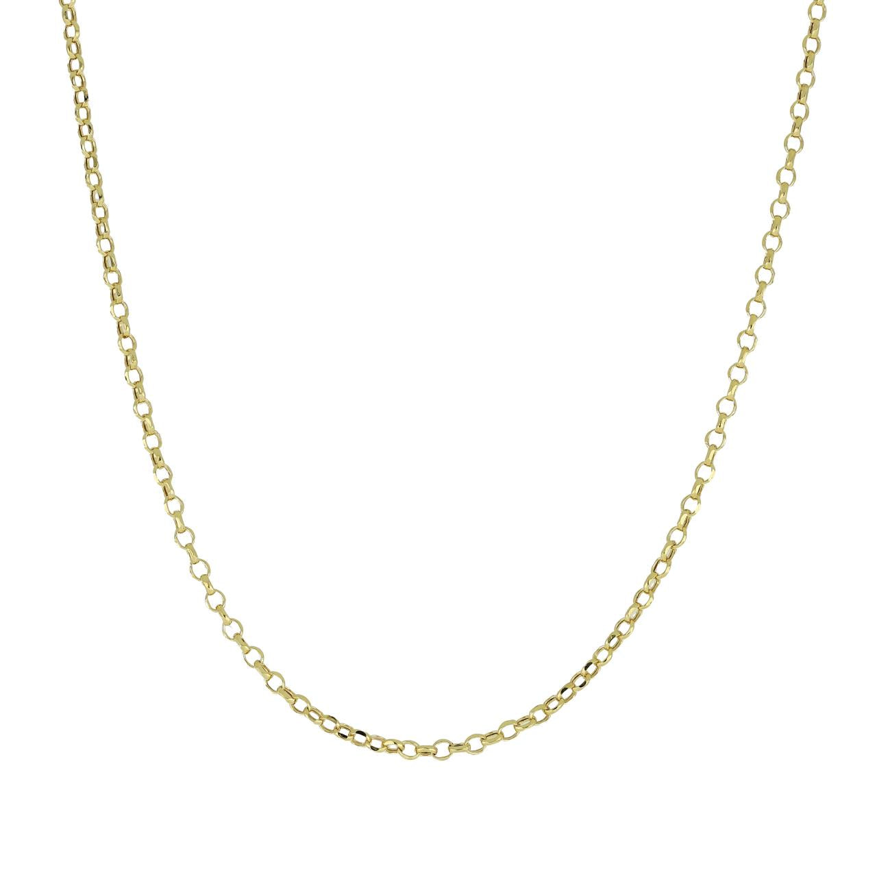 Girocollo a catena unisex IGOLD in oro giallo G0F2OC