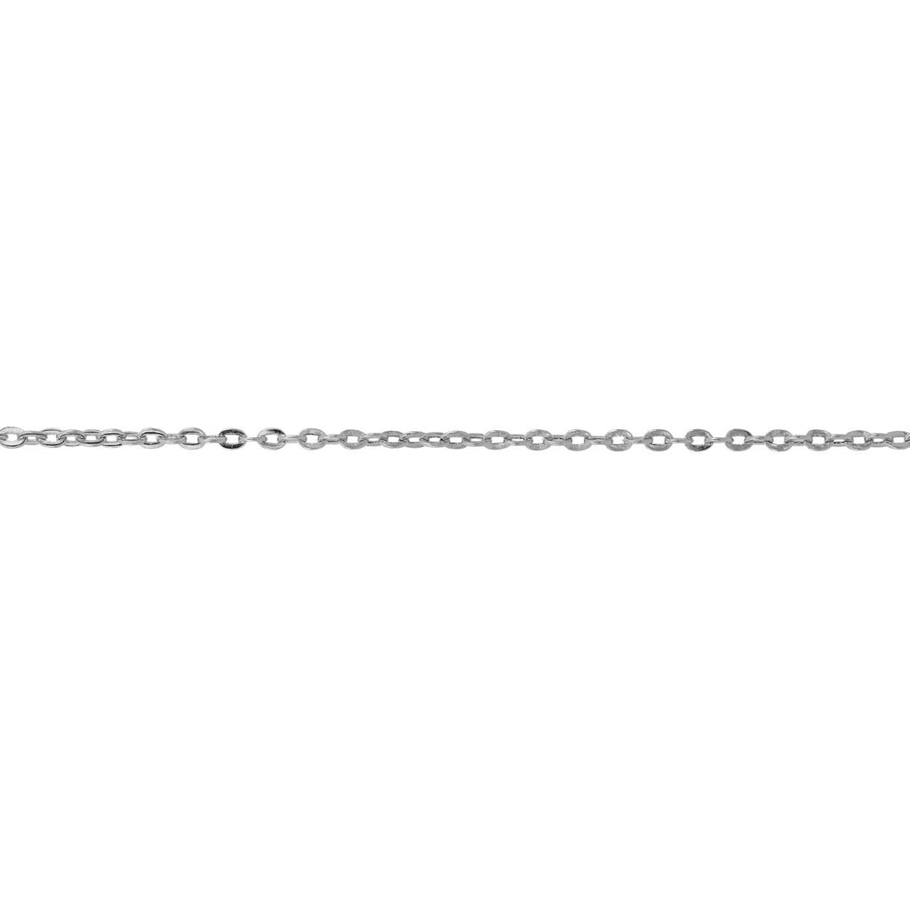 Girocollo a catena unisex IGOLD in oro bianco G0J1OQ