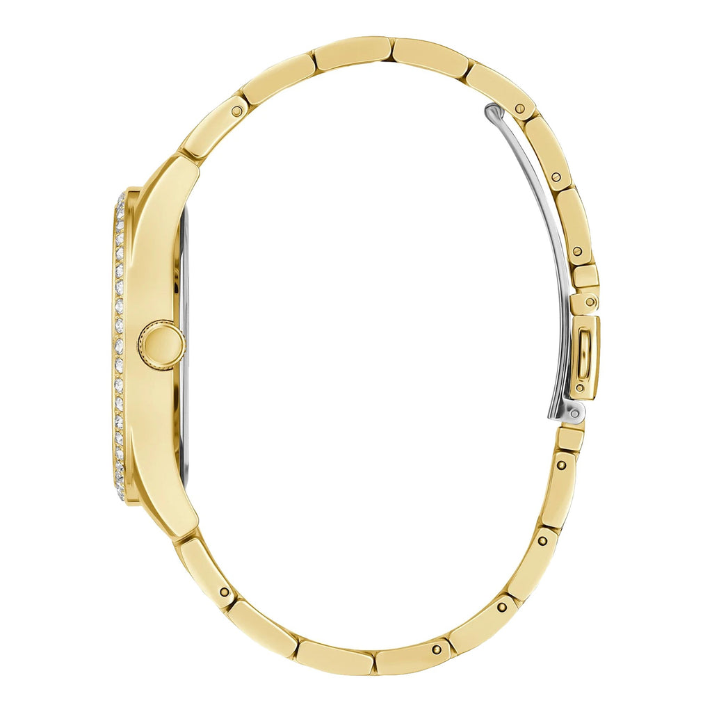Orologio solo tempo donna Guess collezione Be Loved in metallo rosè GW0380L2