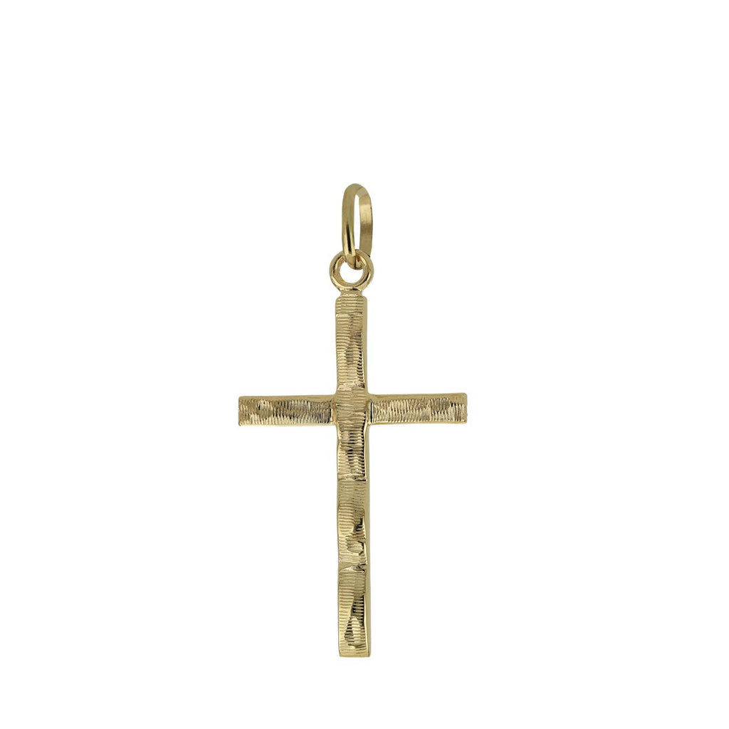 Ciondolo a croce unisex IGOLD in oro giallo J2N2OU