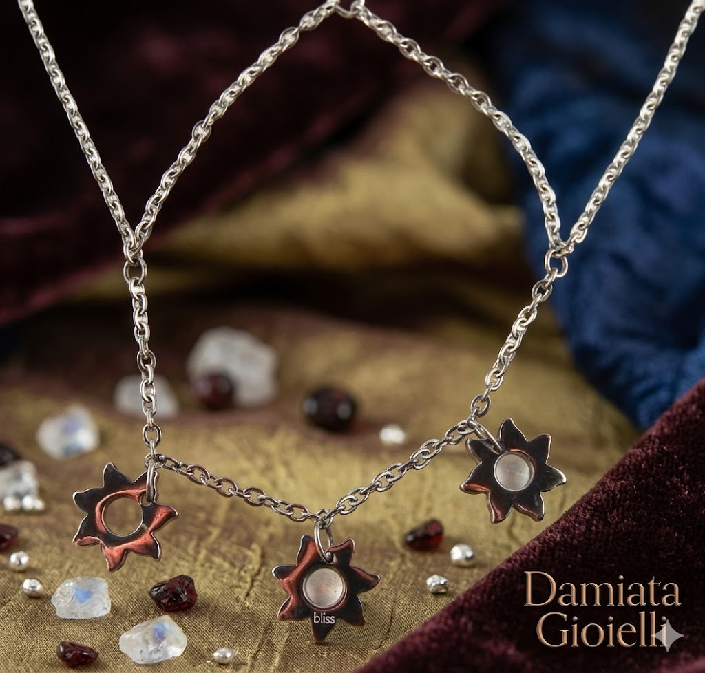 Bracciale da spalla donna Bliss in acciaio e diamante K12093