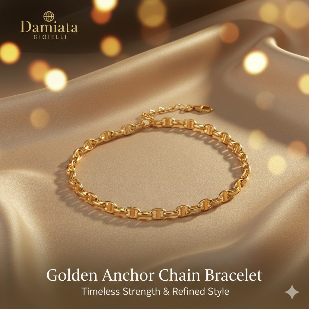 Collana a catena uomo Damiata Gioielli in oro giallo ref. K20140