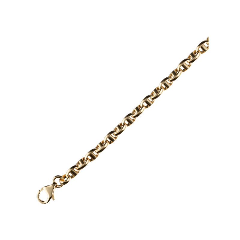 Bracciale a catena uomo Damiata Gioielli in oro giallo ref. BR20140