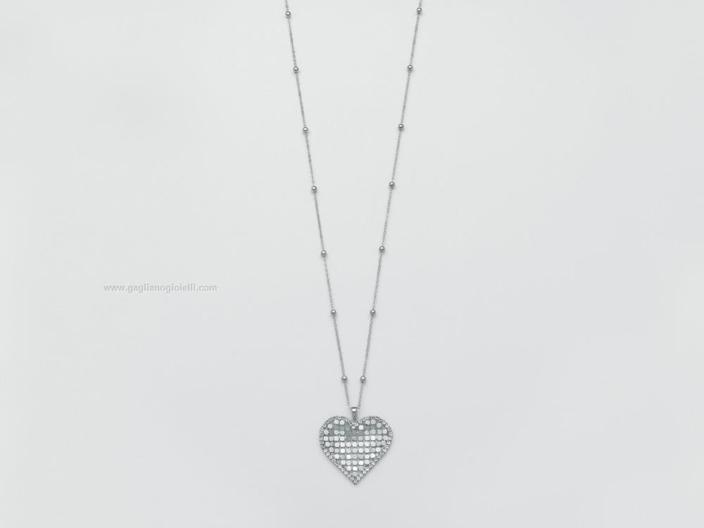 Collana donna Kiara in ottone e zirconi KCLD3892B