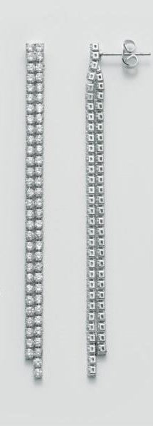 Orecchini donna Kiara in lega metallica con zirconi KERD1962B