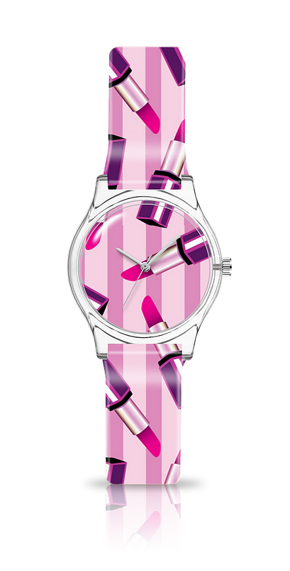 Orologio solo tempo donna Jacob Mille Lipstick in silicone