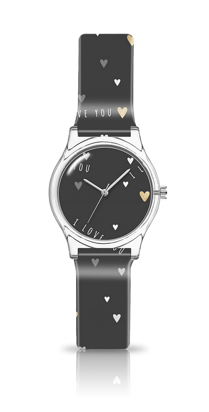 Orologio solo tempo donna Jacob Mille Love in silicone