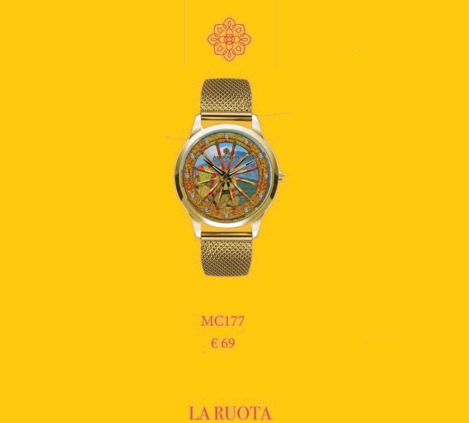 Orologio solo tempo donna Mizzica in acciaio MC177