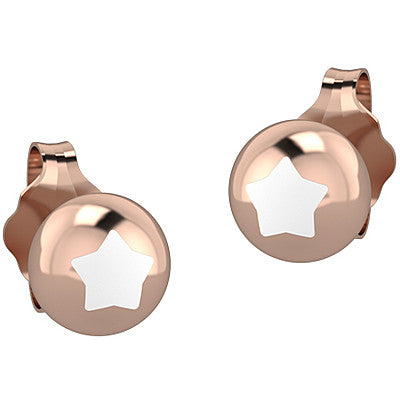 Orecchini a sfera bambina Nanán in argento NAN0140