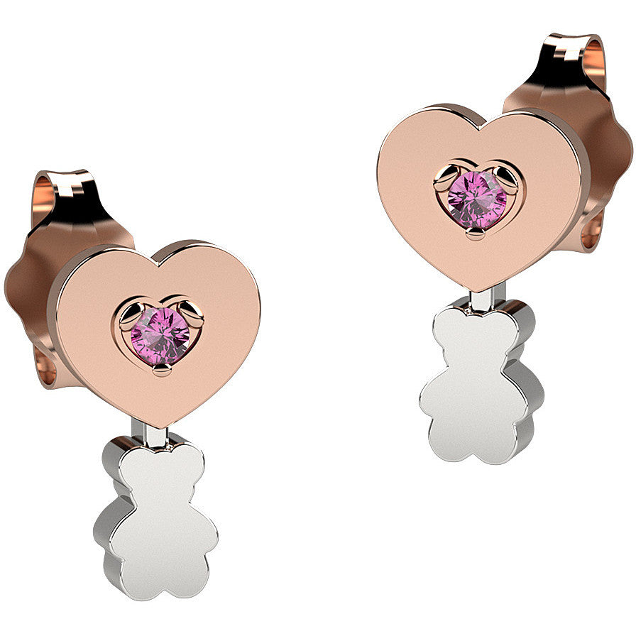 Orecchini bambina Nanán in argento e zirconi NAN0204