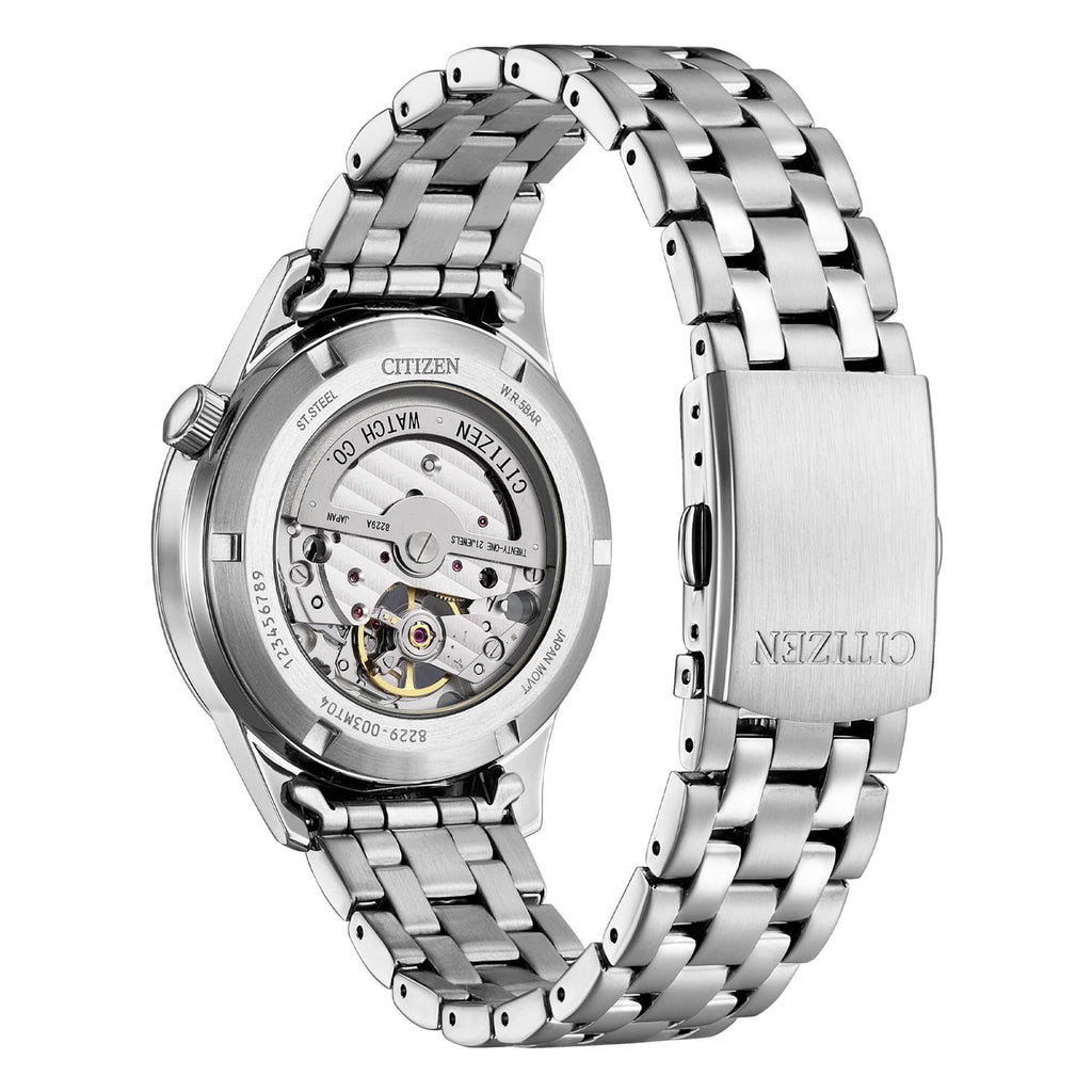 Orologio automatico Citizen "Classic" uomo in acciaio NH9131-73A