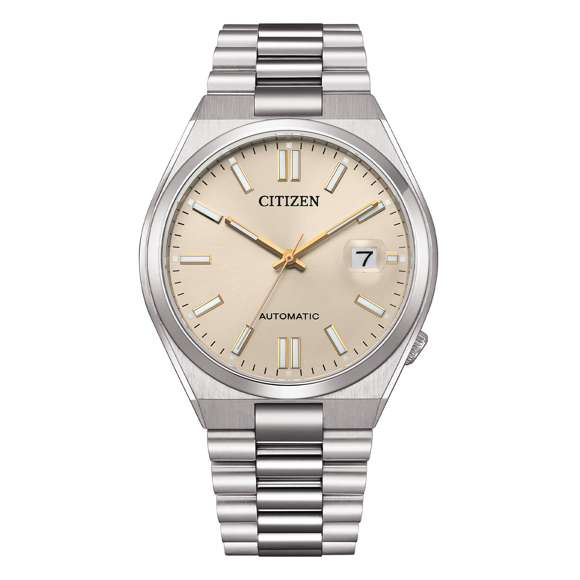 Orologio solo tempo meccanico Citizen uomo "TSUYOSA" in acciaio ref. NJ0151-88W