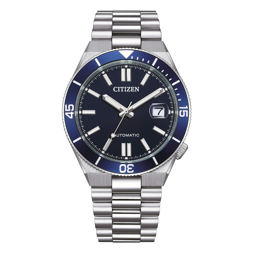 Orologio solo tempo meccanico Citizen uomo "TSUYOSA" in acciaio ref. NJ0230-59L