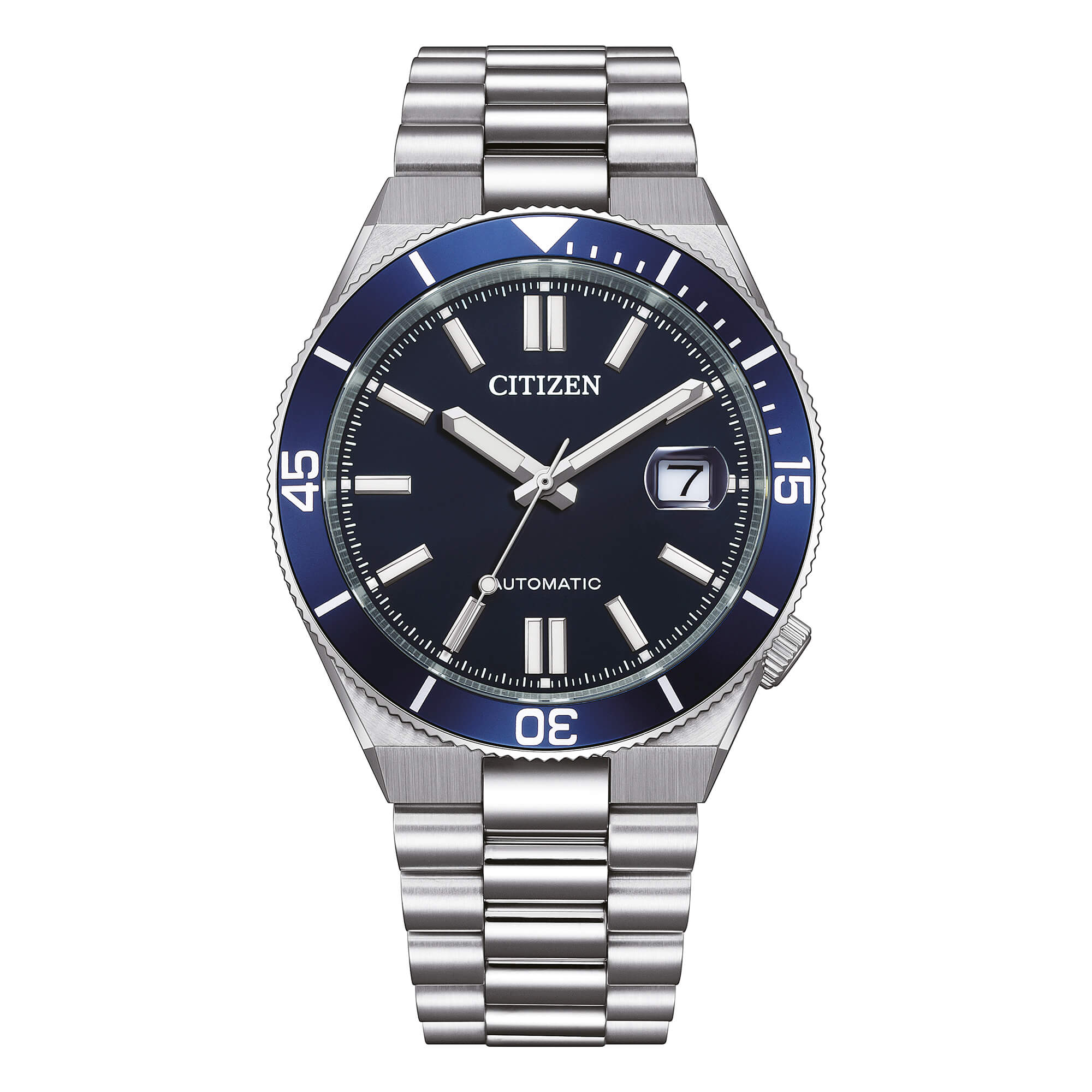 Orologio solo tempo meccanico Citizen uomo "TSUYOSA" in acciaio ref. NJ0230-59L