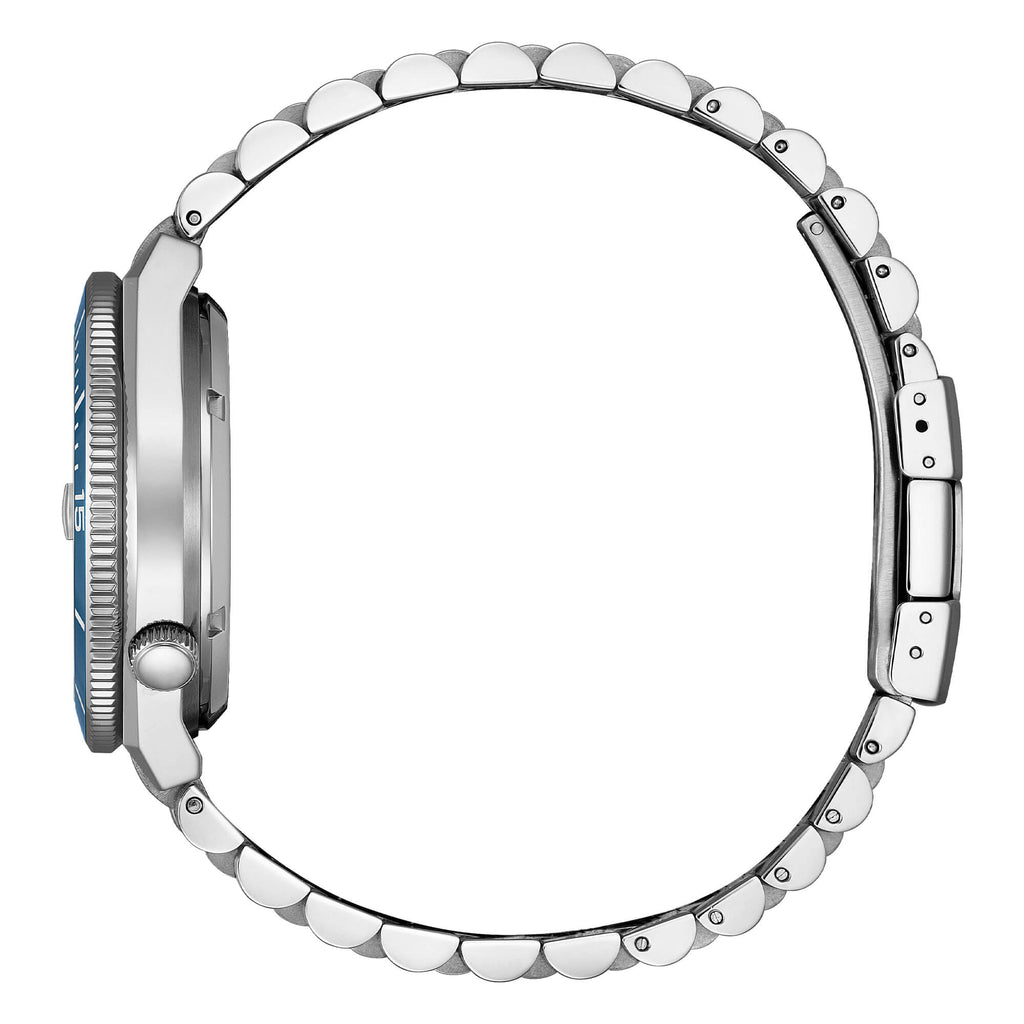 Orologio solo tempo meccanico Citizen uomo "TSUYOSA" in acciaio ref. NJ0231-56L