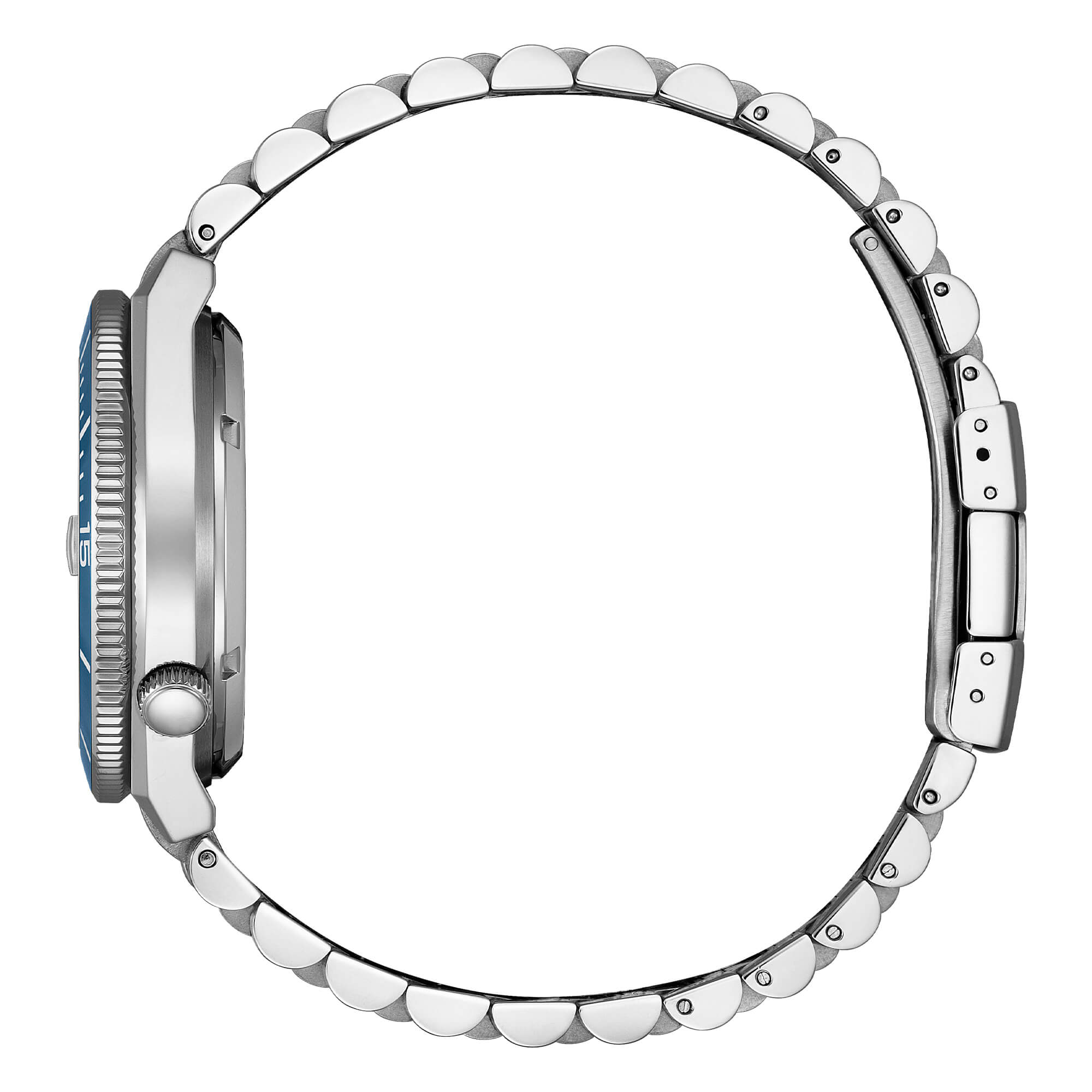 Orologio solo tempo meccanico Citizen uomo "TSUYOSA" in acciaio ref. NJ0231-56L