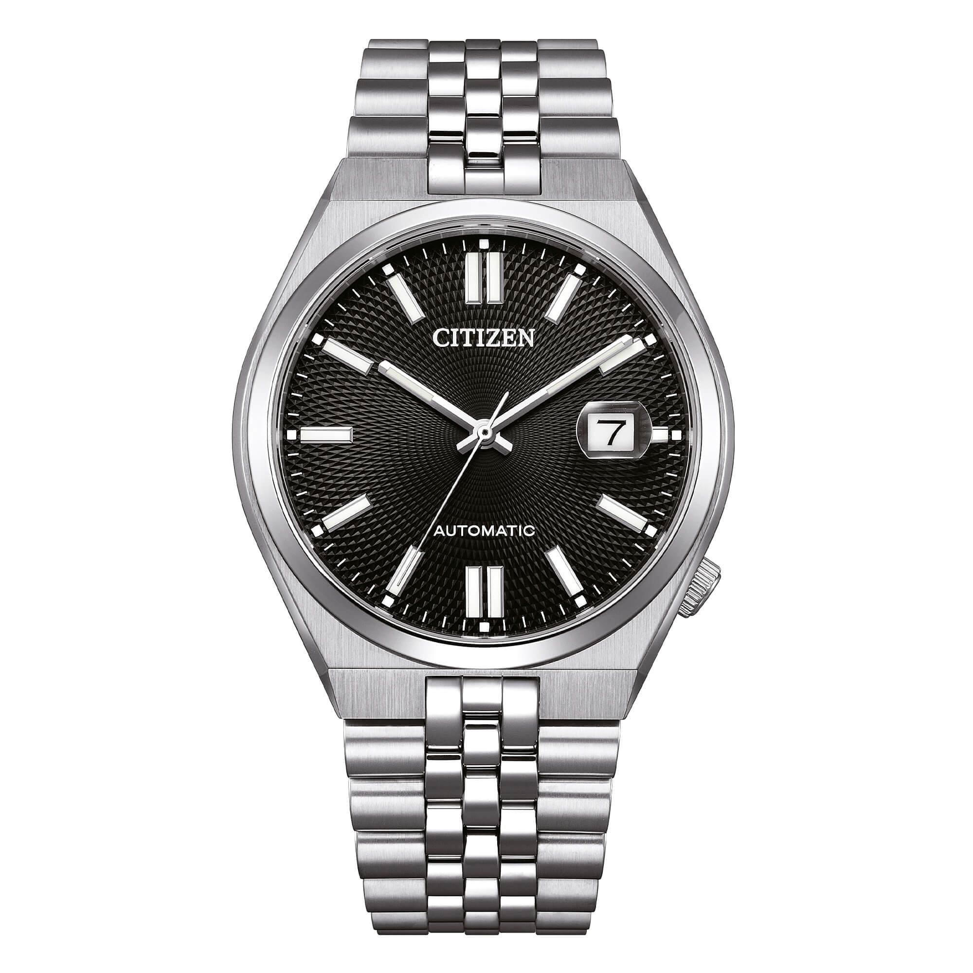 Orologio solo tempo meccanico Citizen uomo "TSUYOSA" in acciaio ref. NK0020-55E
