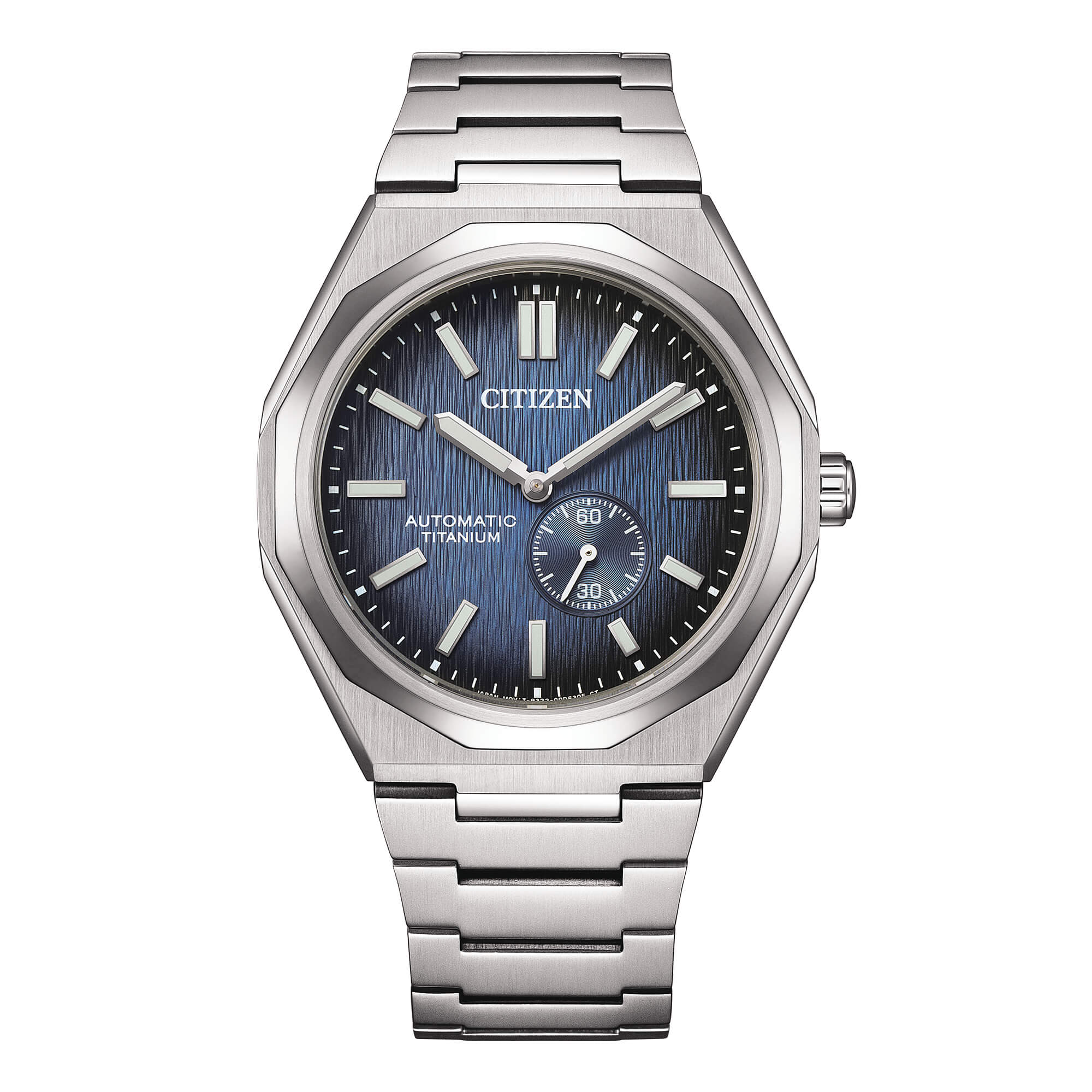 Orologio solo tempo meccanico Citizen uomo "ZENSHIN" in titanio ref. NK5020-58M