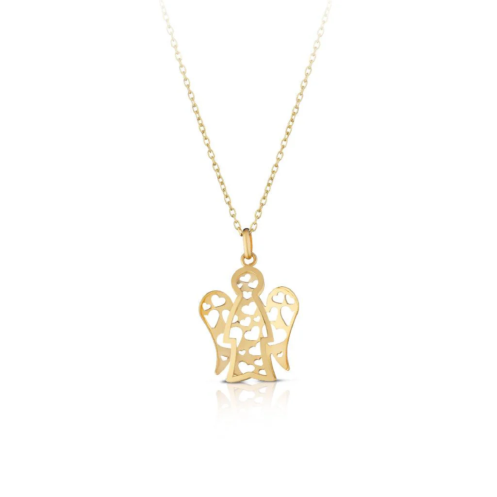 Collana angelo donna Roberto Giannotti in oro giallo NKT296