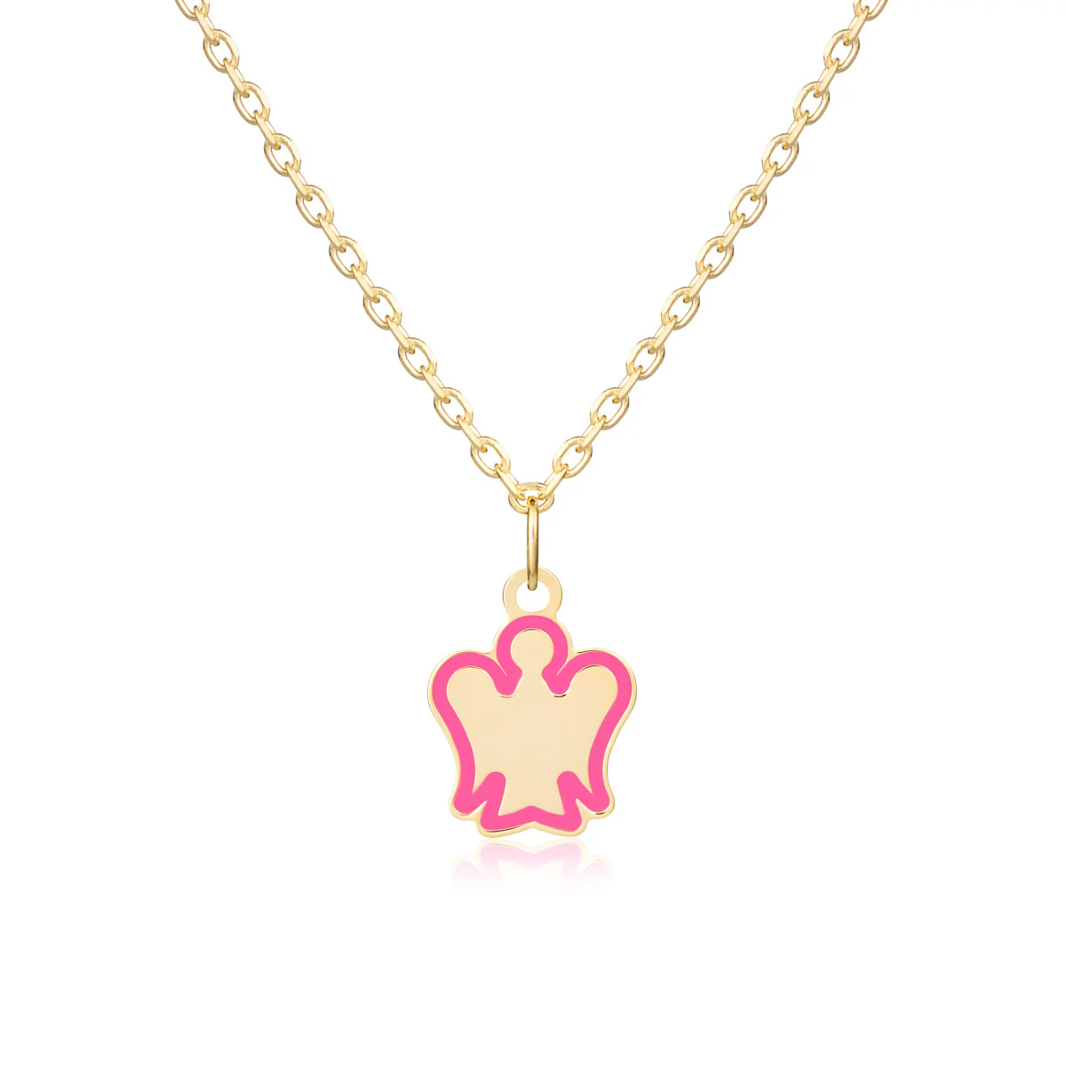 Collana angelo donna Roberto Giannotti in oro giallo NKT376