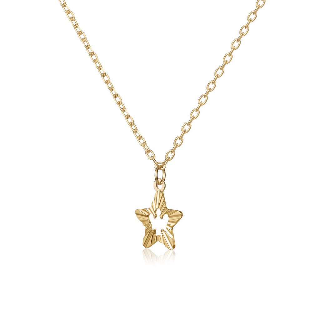Collana stella donna Roberto Giannotti in oro giallo NKT396