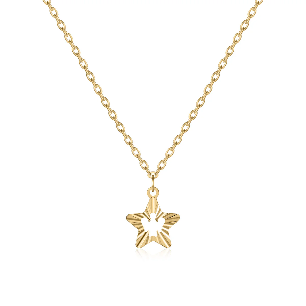Collana stella donna Roberto Giannotti in oro giallo NKT396