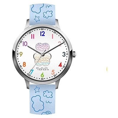 Orologio solo tempo bambino Nanán in acciaio e gomma NOR0001