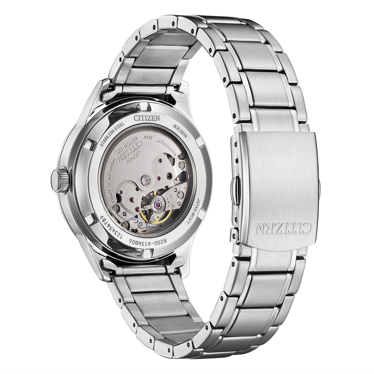Orologio solo tempo Citizen "OF" automatico in acciaio NY4058-79X