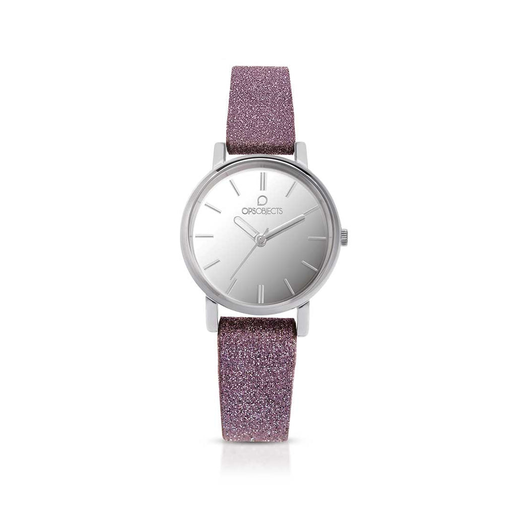 Orologio solo tempo donna Ops! in acciaio e pelle OPSPOSH-123