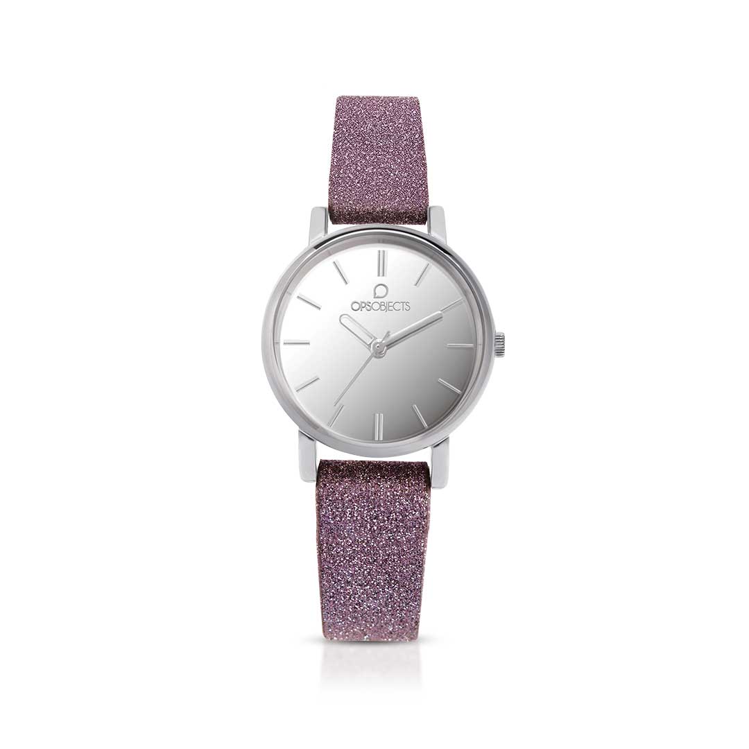 Orologio solo tempo donna Ops! in acciaio e pelle OPSPOSH-123
