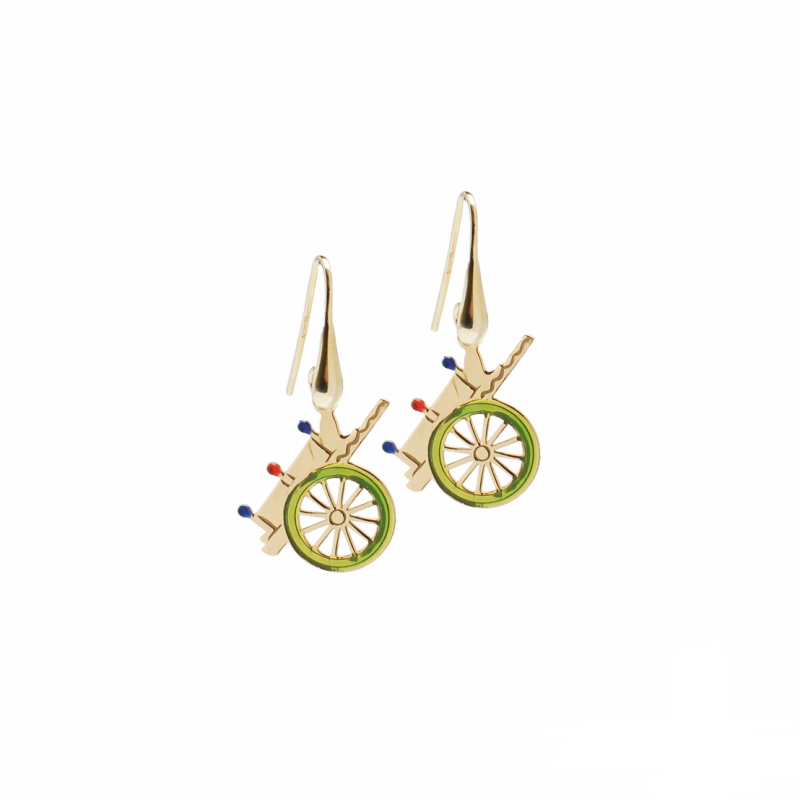Orecchini donna My Sicily Carretto Siciliano in argento ORPS04