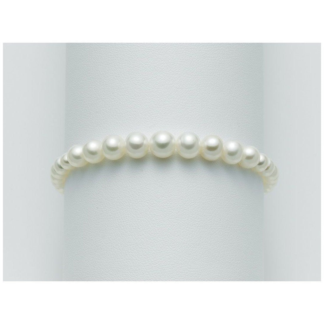 Bracciale donna Miluna filo di perle in oro bianco PBR2635V