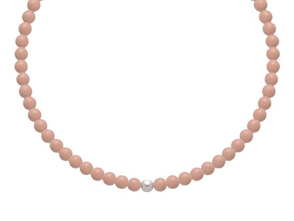 Collana donna Lucciole Gioielli filo di pasta di agata con moschettone in argento AG182AGAPER