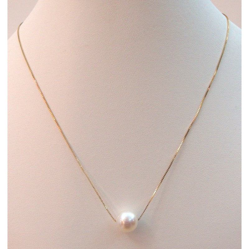 Collana donna Nimei in oro giallo e perla PCL765
