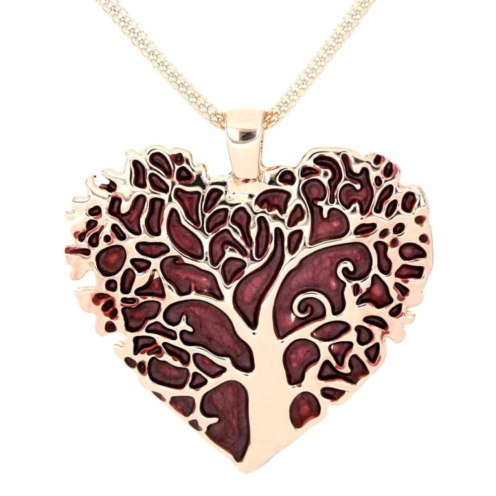 Collana albero della vita donna Urania Preziosi in ottone smaltato PDAM155BOR