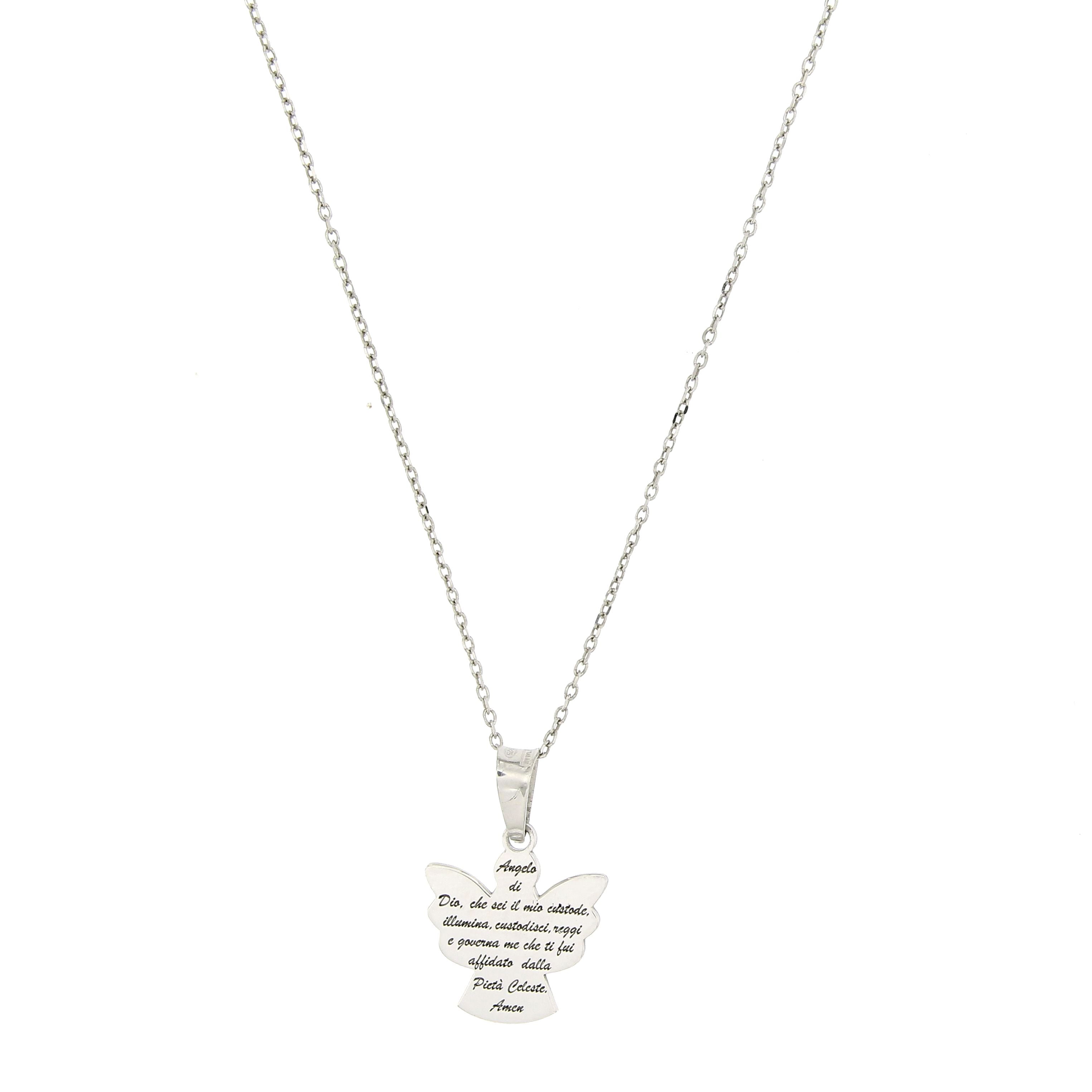 Collana angelo donna Urania Preziosi in argento PDT6527R