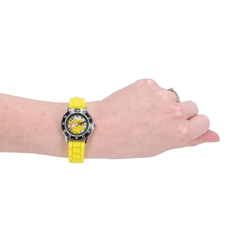 Orologio bambina Disney raffigurante Pokemon in acciaio e silicone POK9039