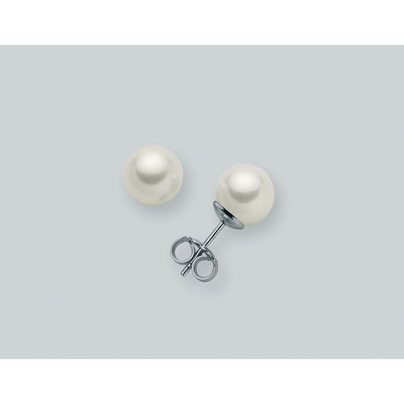 Orecchini donna Miluna in oro bianco e perle PPN657BMX