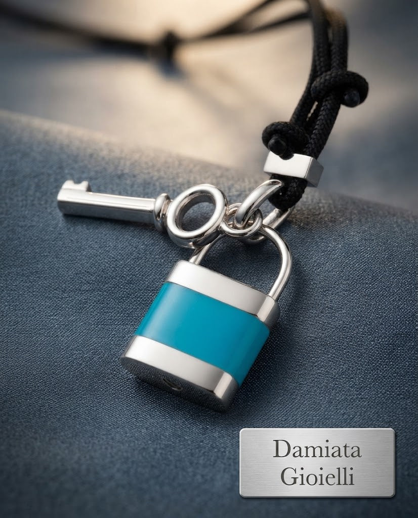 Collana lucchetto Brosway donna in acciaio ref. PTL3